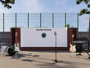 부천 수주중학교 외부 무대 조성공사 시안