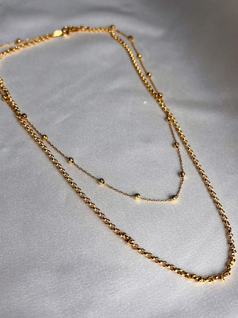 Thumbnail: Diamond Brilliance - Gouden Ketting