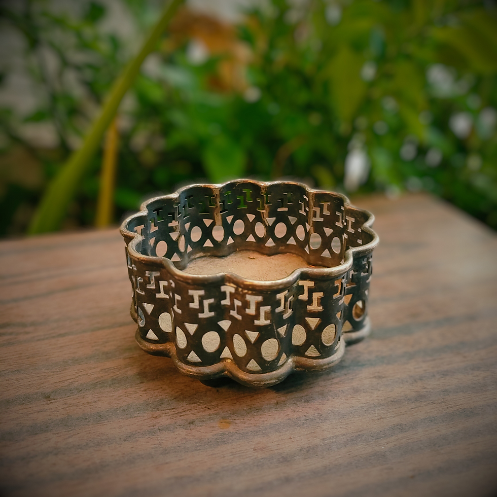 Thumbnail: Decorative Brass Vintage container