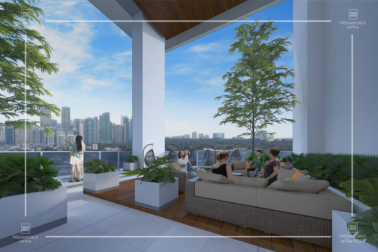 Sky Garden of Uptown Modern