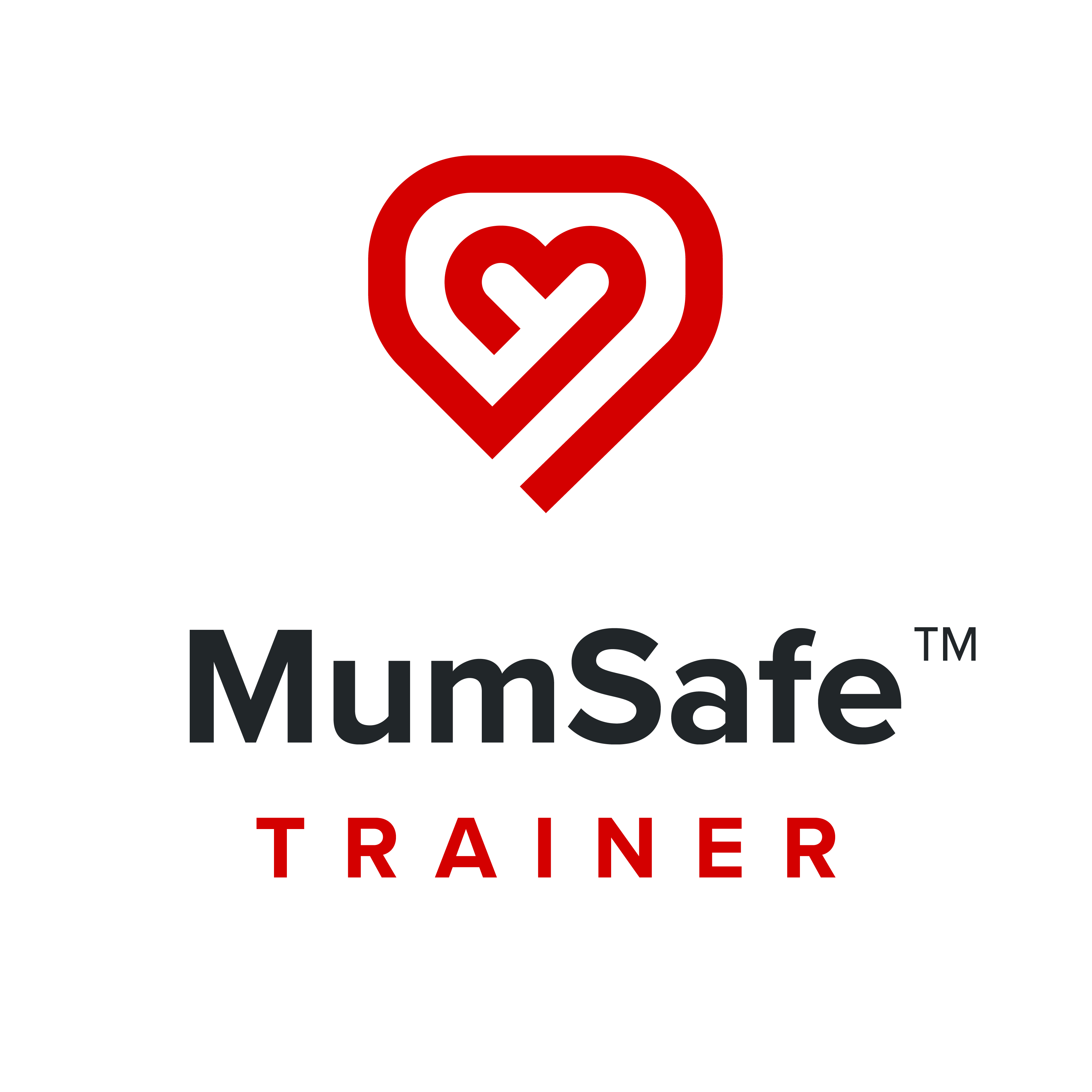 Mum Safe Trainer logo