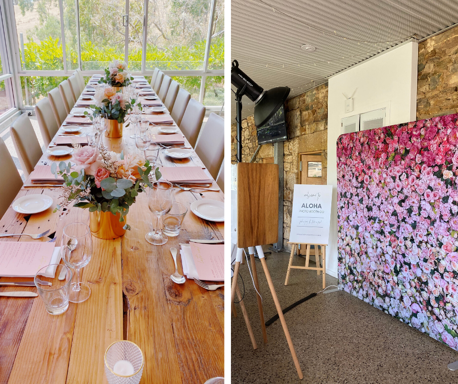 28 Blossom St and Aloha Photo Booth co at Inglewood Inn