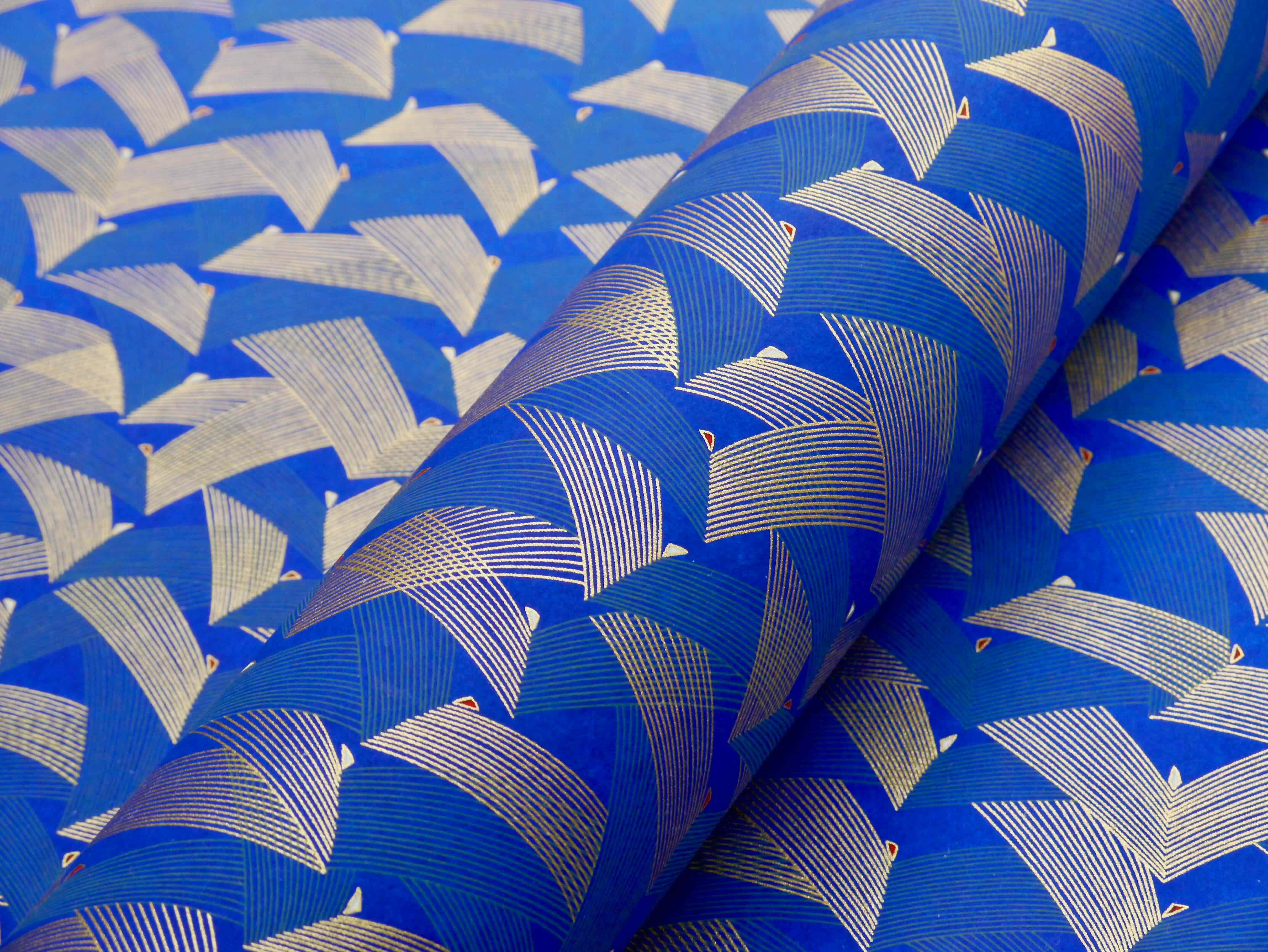 Ailes bleues dorées