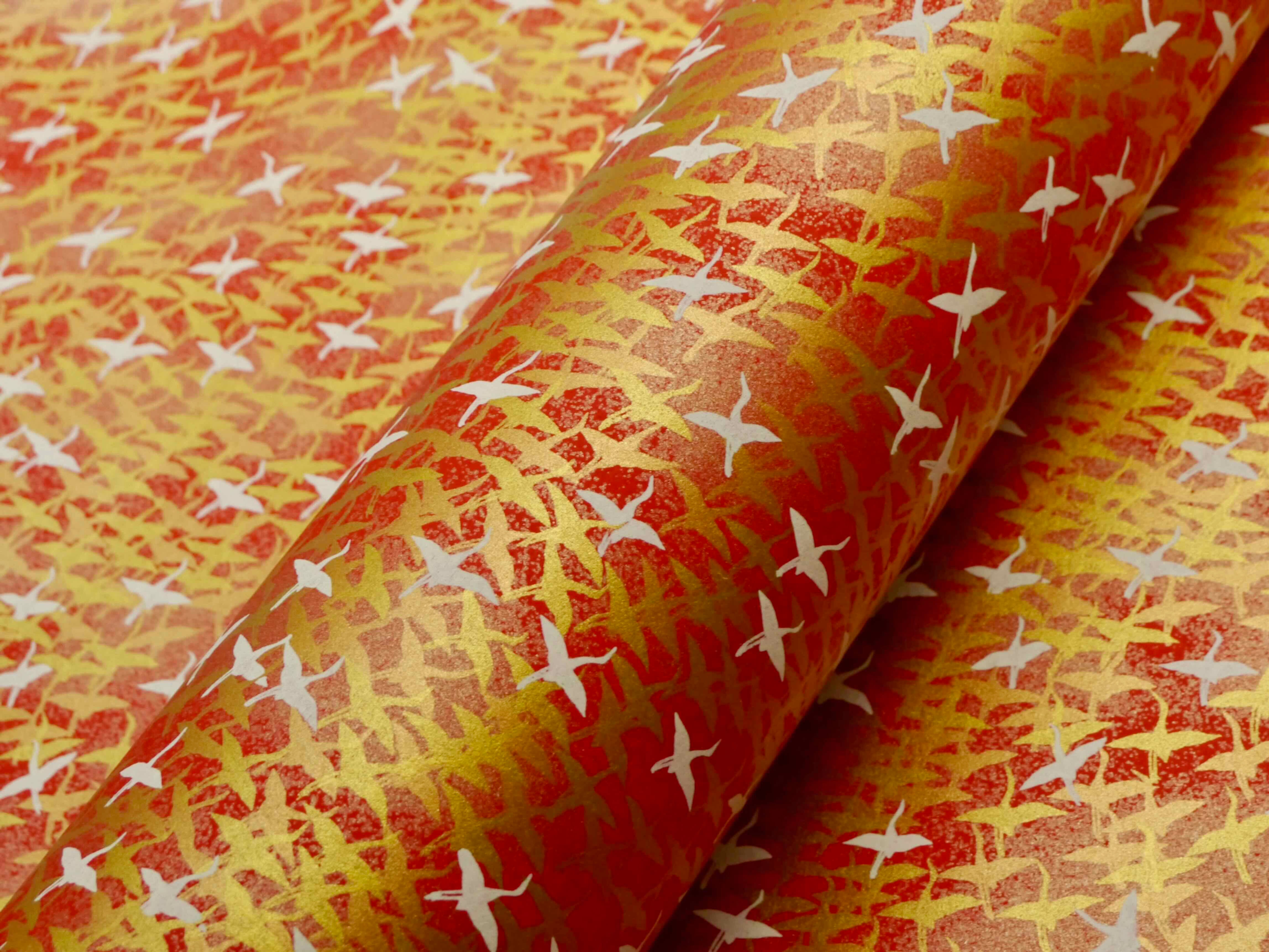 Grues Célestes - rouge