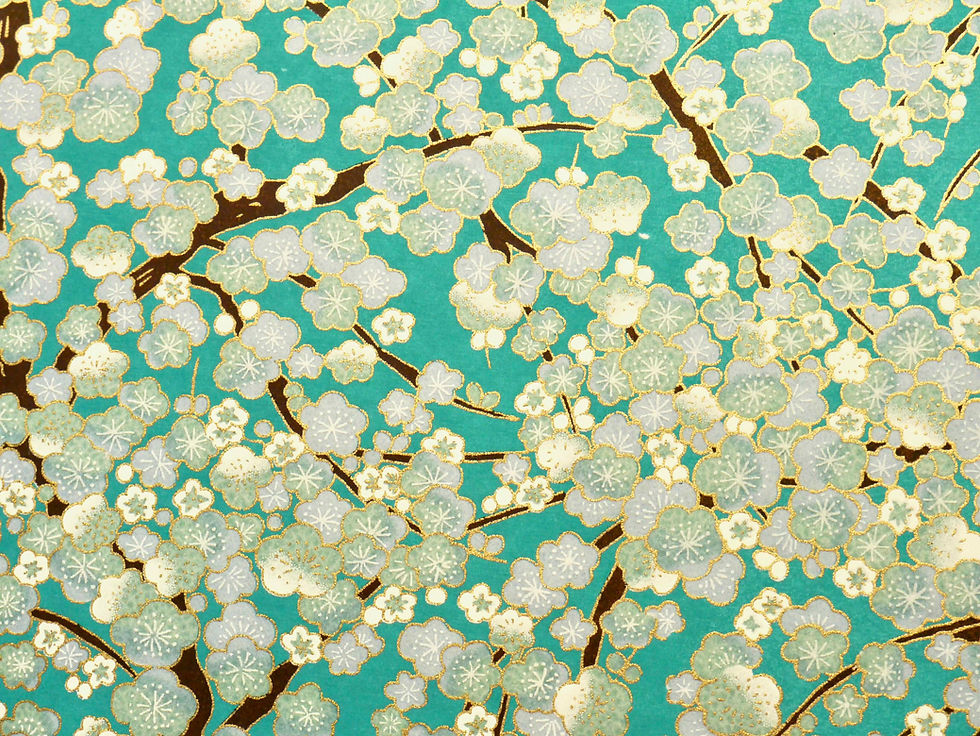 Thumbnail: Umé pruniers - Turquoise