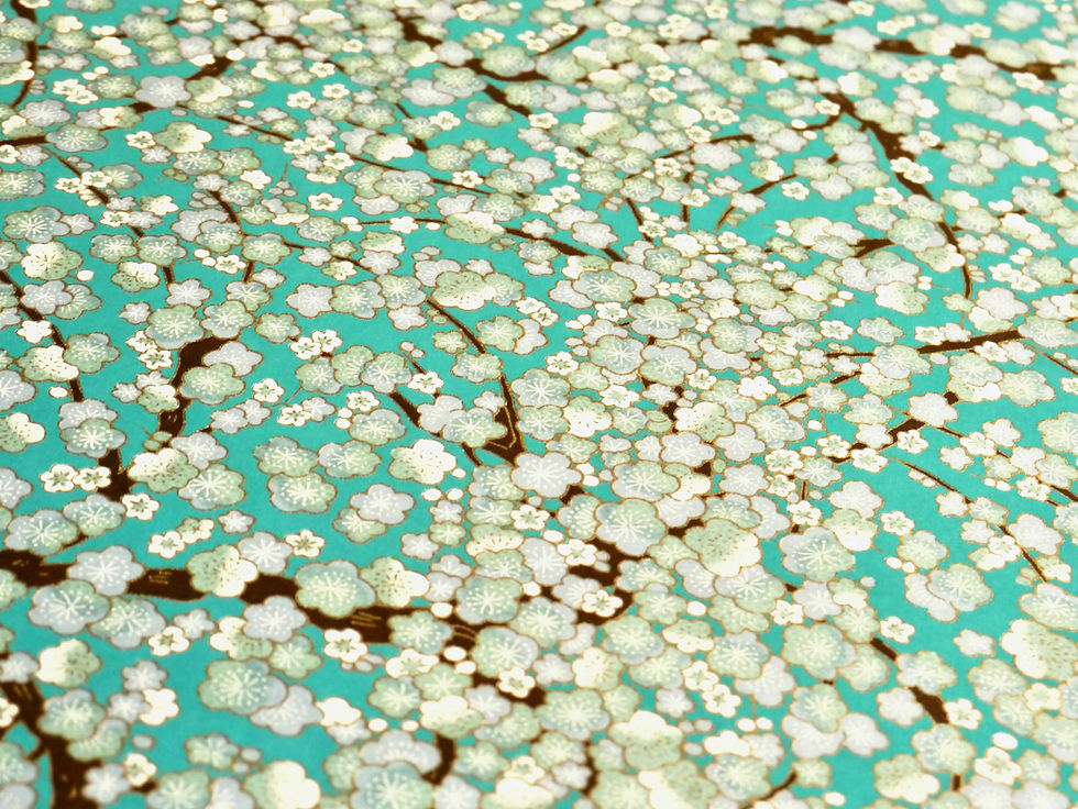 Thumbnail: Umé pruniers - Turquoise