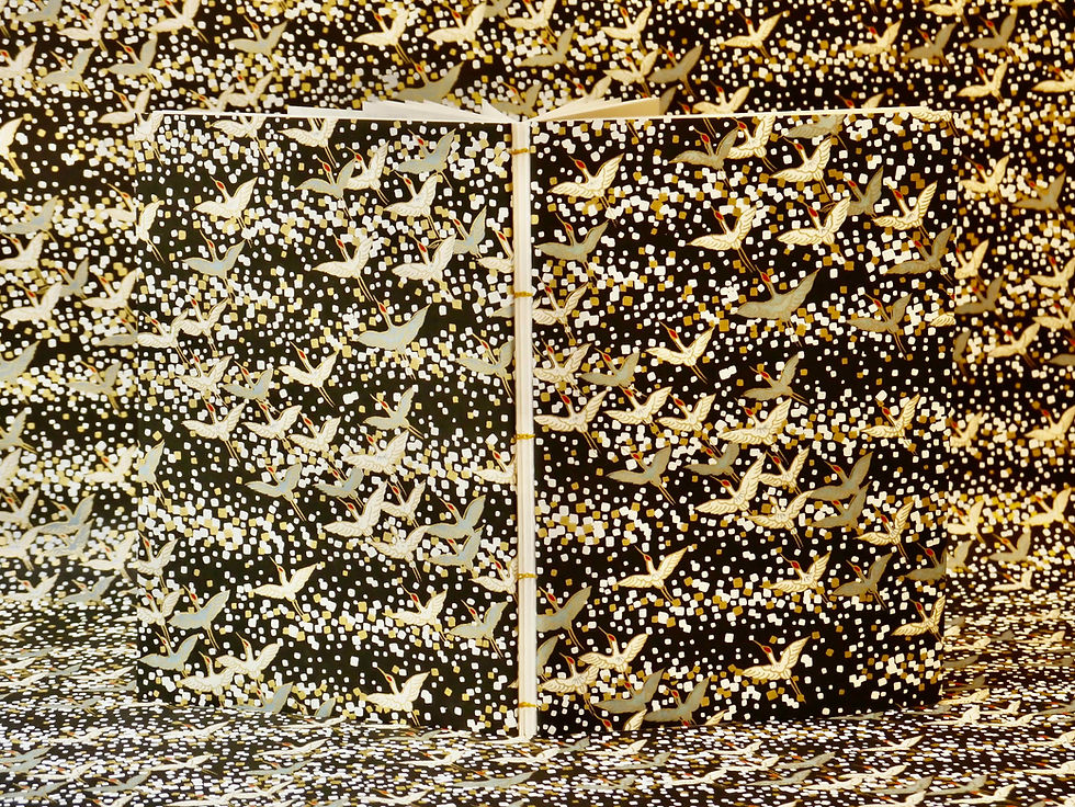 Miniature : Carnet copte - Grue noir