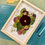 Miniature : A4 - Herbier Bouquet : roses, tulipes, œillets, gypsophiles