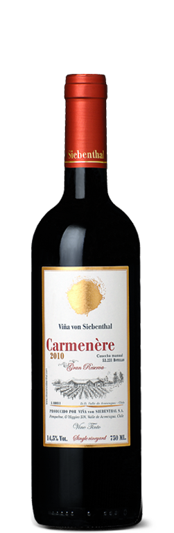 Vino Tinto Viña Von Siebenthal CARMENÈRE