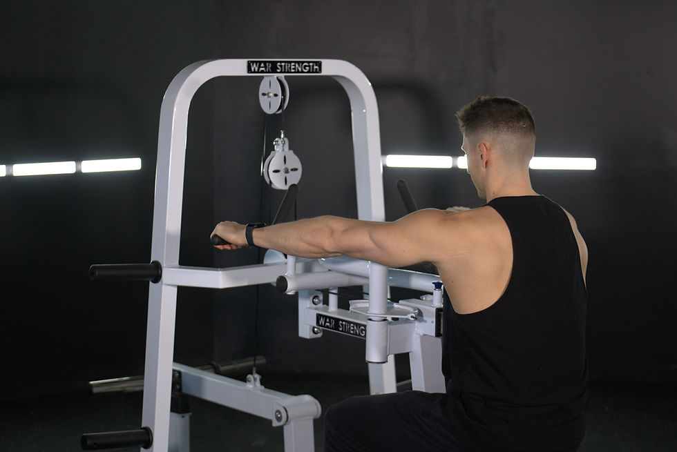 Thumbnail: Crossing Seated Row