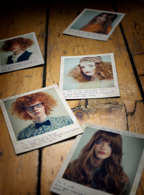 Fashion photography of teenage models by Lee Howell 