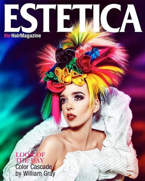 Hair Magazine cover feature