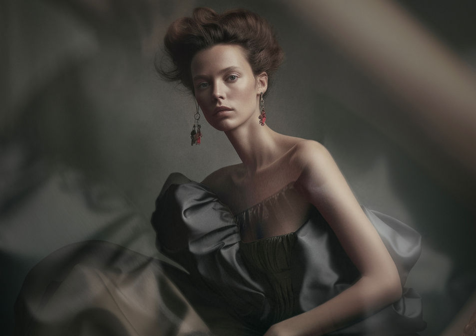 An Ai series, taking inspiration from the classic fashion photography from the fifties.