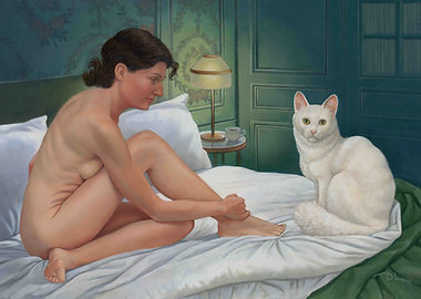 RACHEL HALL & Toby Greetings Card