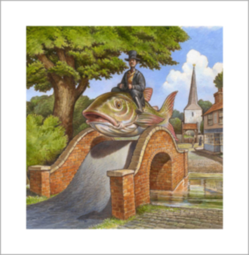 The Fish was tired but we still had many miles to go LIMITED EDITION PRINT
