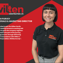 New Proposals and Marketing Director! Welcome Sarah Purvey to #TeamWilten!