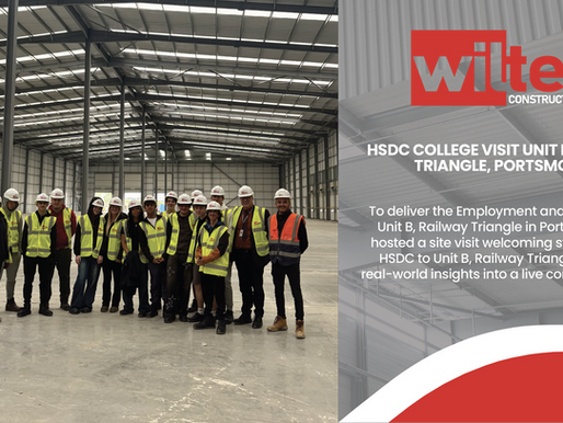 HSDC College visit Unit B, Railway Triangle, Portsmouth