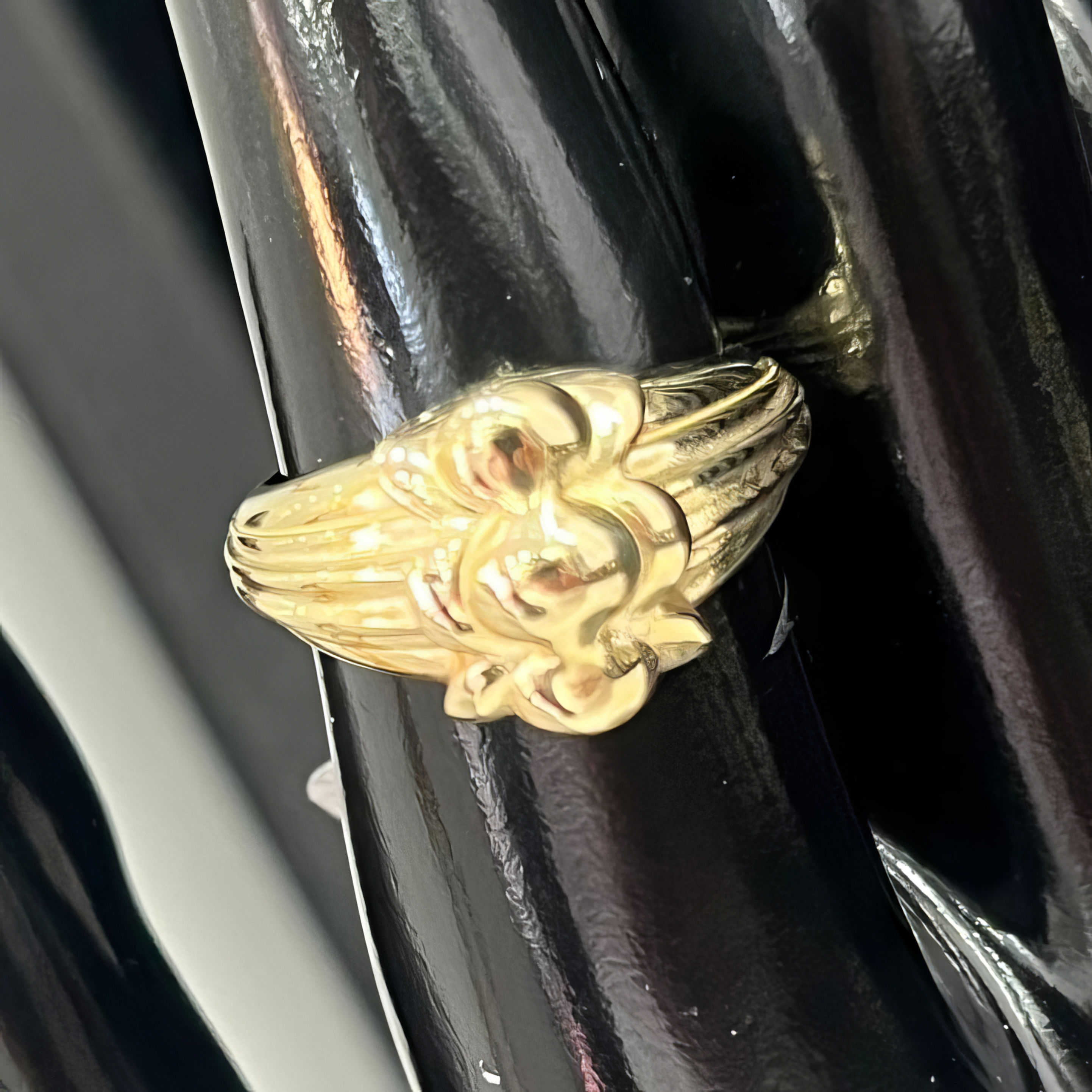 Ornate Wing Design Ring