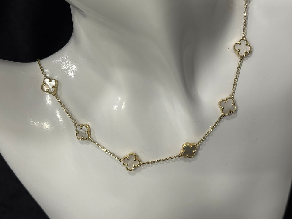 Miniatura: White Clover Jewelry Set