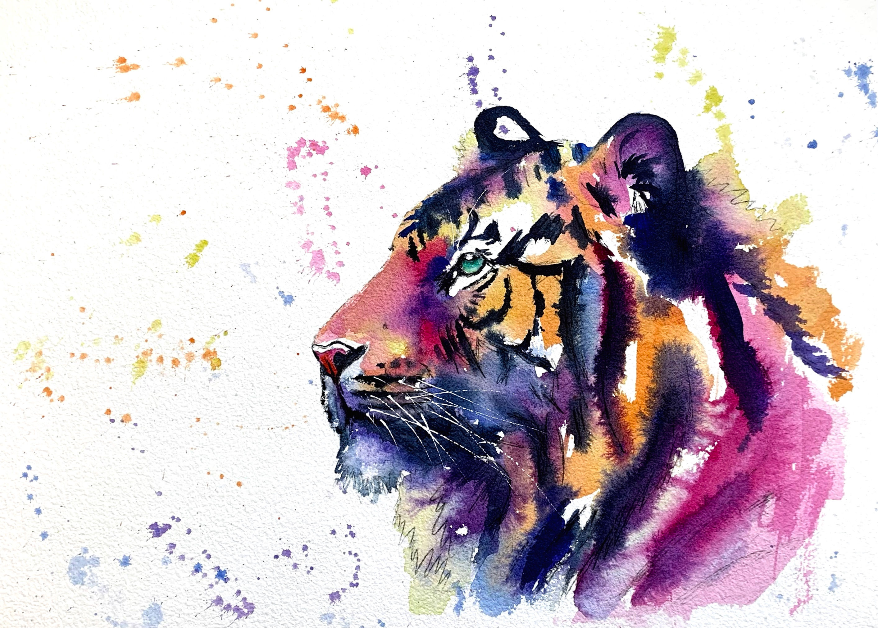 Wild Colour Original Watercolour