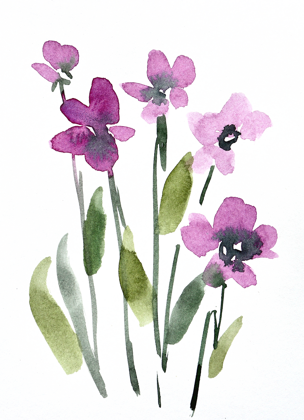Thumbnail: Mini Watercolour cards 6