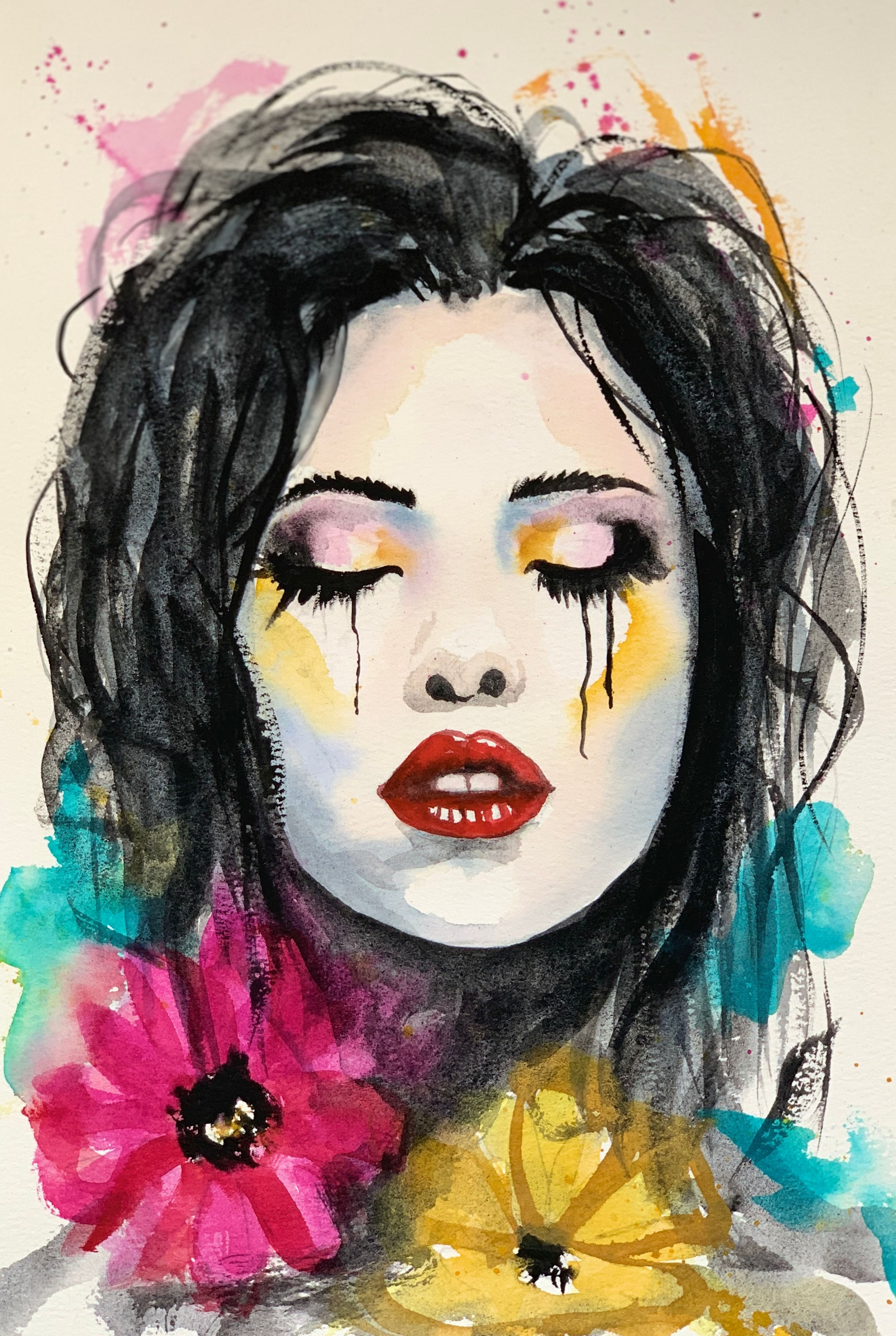 Alice, Original Watercolour