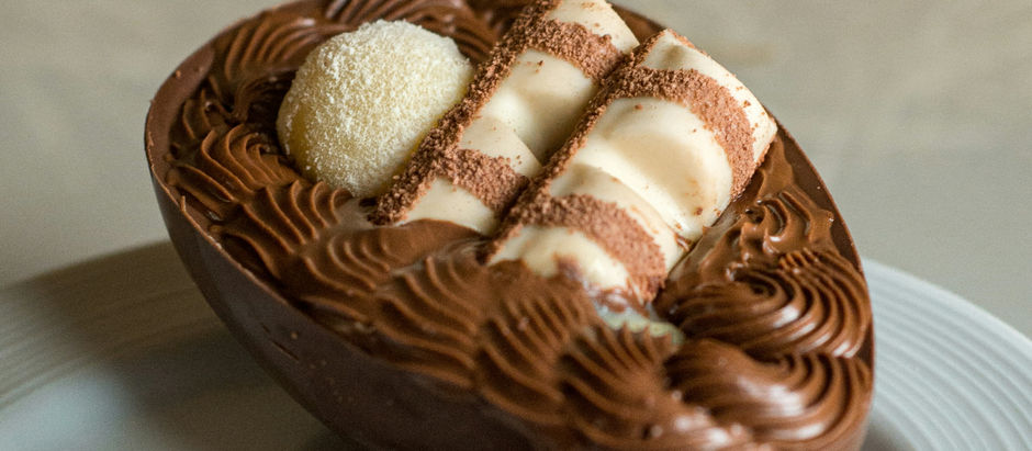 Ovo de chocolate para Páscoa