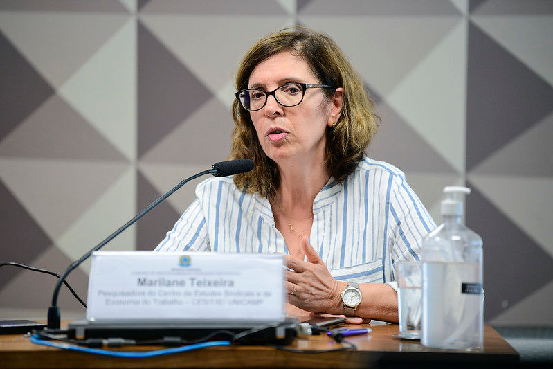 Marilane Teixeira mostra geração de emprego e renda em artigo