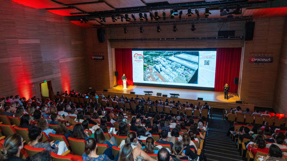 Auditório do Teatro Oficina do Estudante em Campinas (SP)