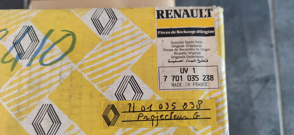 Miniature : Paire d'optique de phares neufs RENAULT EXPRESS série 2 .