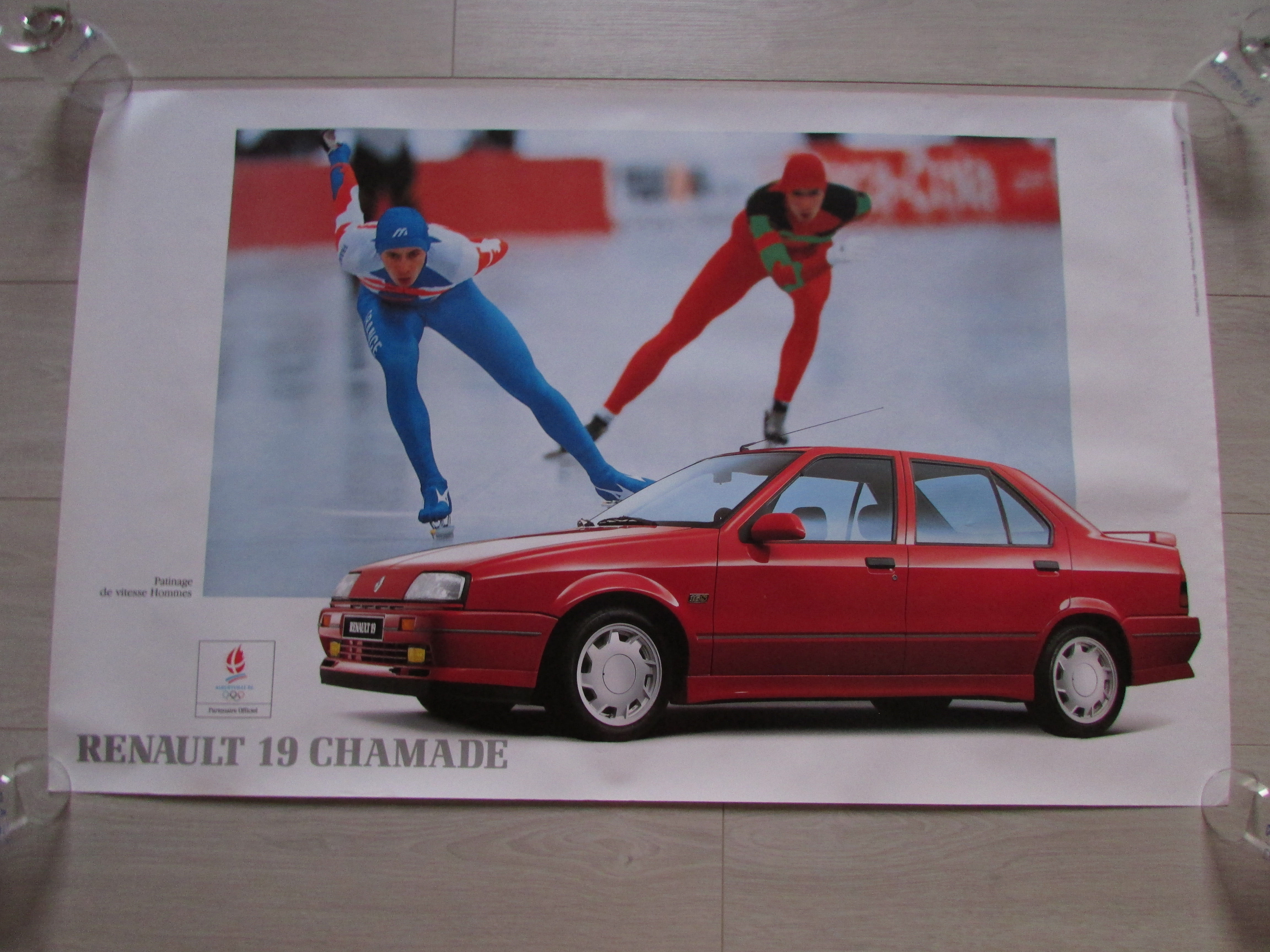 Affiche RENAULT 19 Chamade 16 S ( 16 soupapes ) série 1