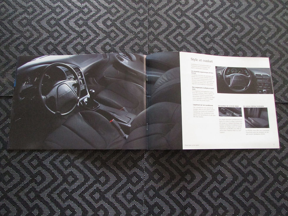 Miniature : Catalogue FORD PROBE 04/1995 .