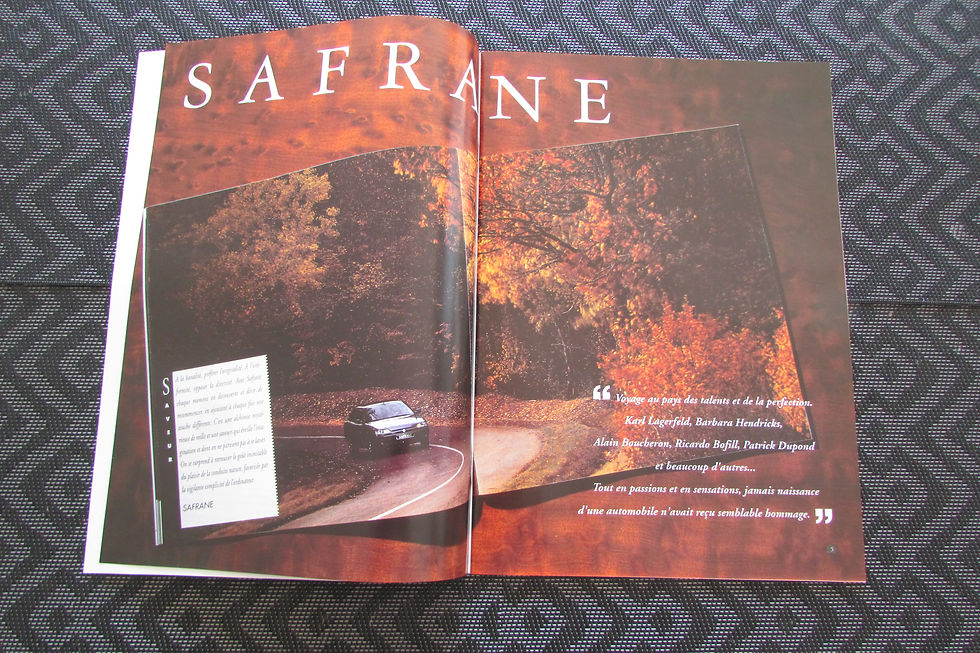 Miniature : Catalogue gamme renault 1993 .