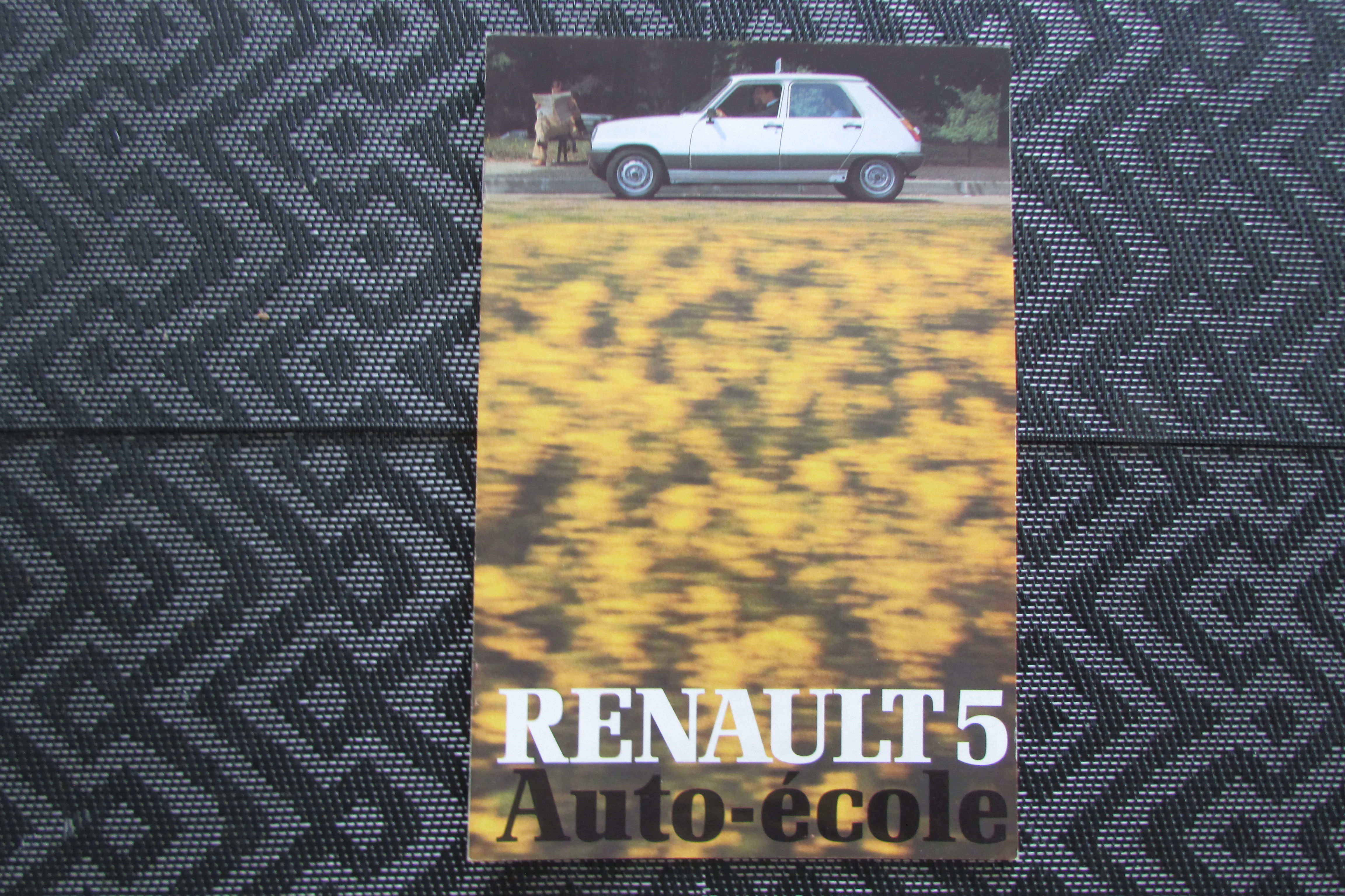 Catalogue renault 5 AUTO ECOLE  1981 .