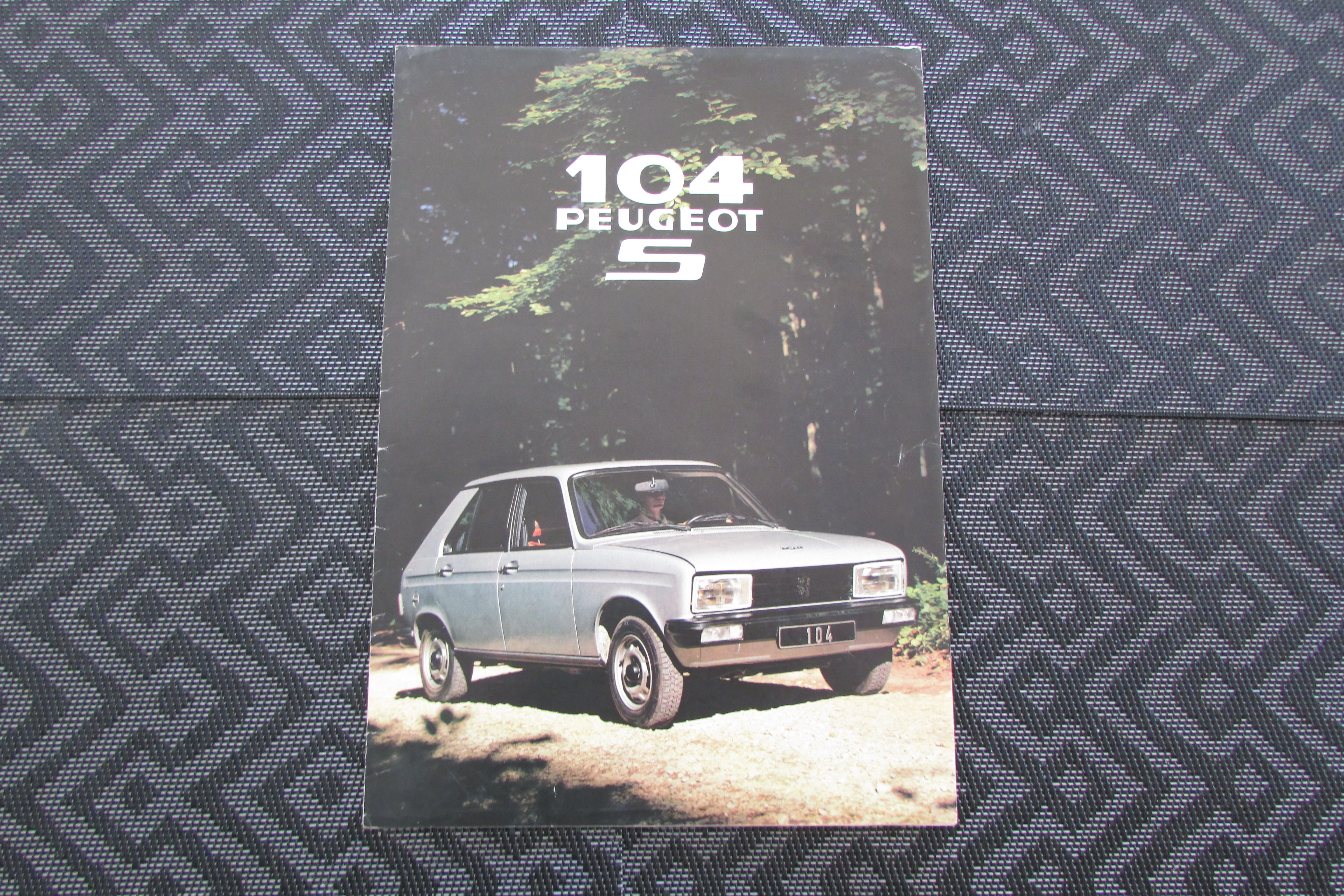 Catalogue peugeot 104 S   1979  .