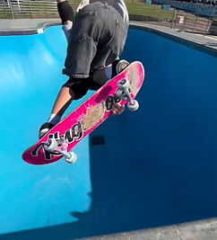 Kingswood Skateboards Pink Logo Deck