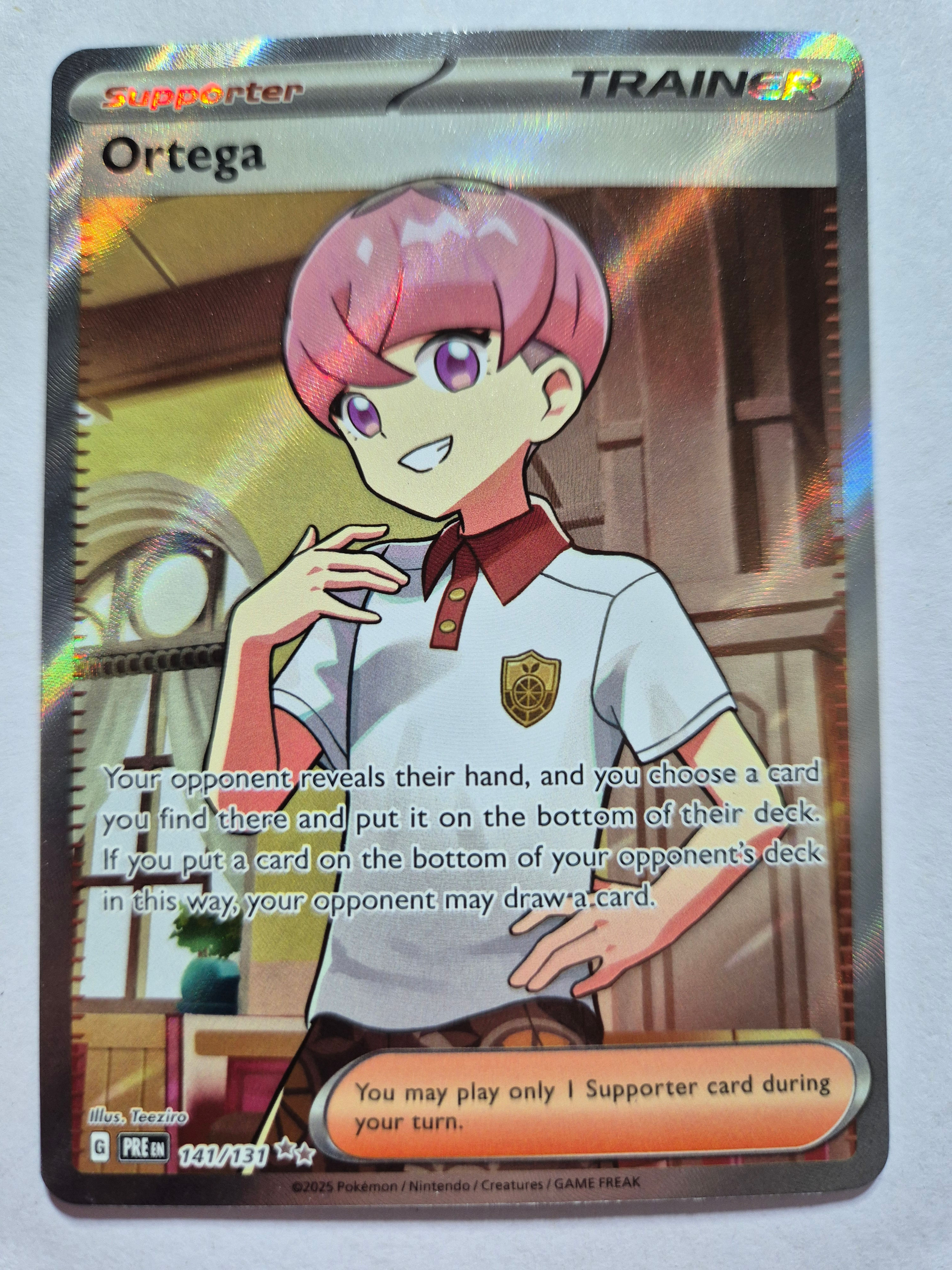 Ortega 141/131 Prismatic Evolutions - NM