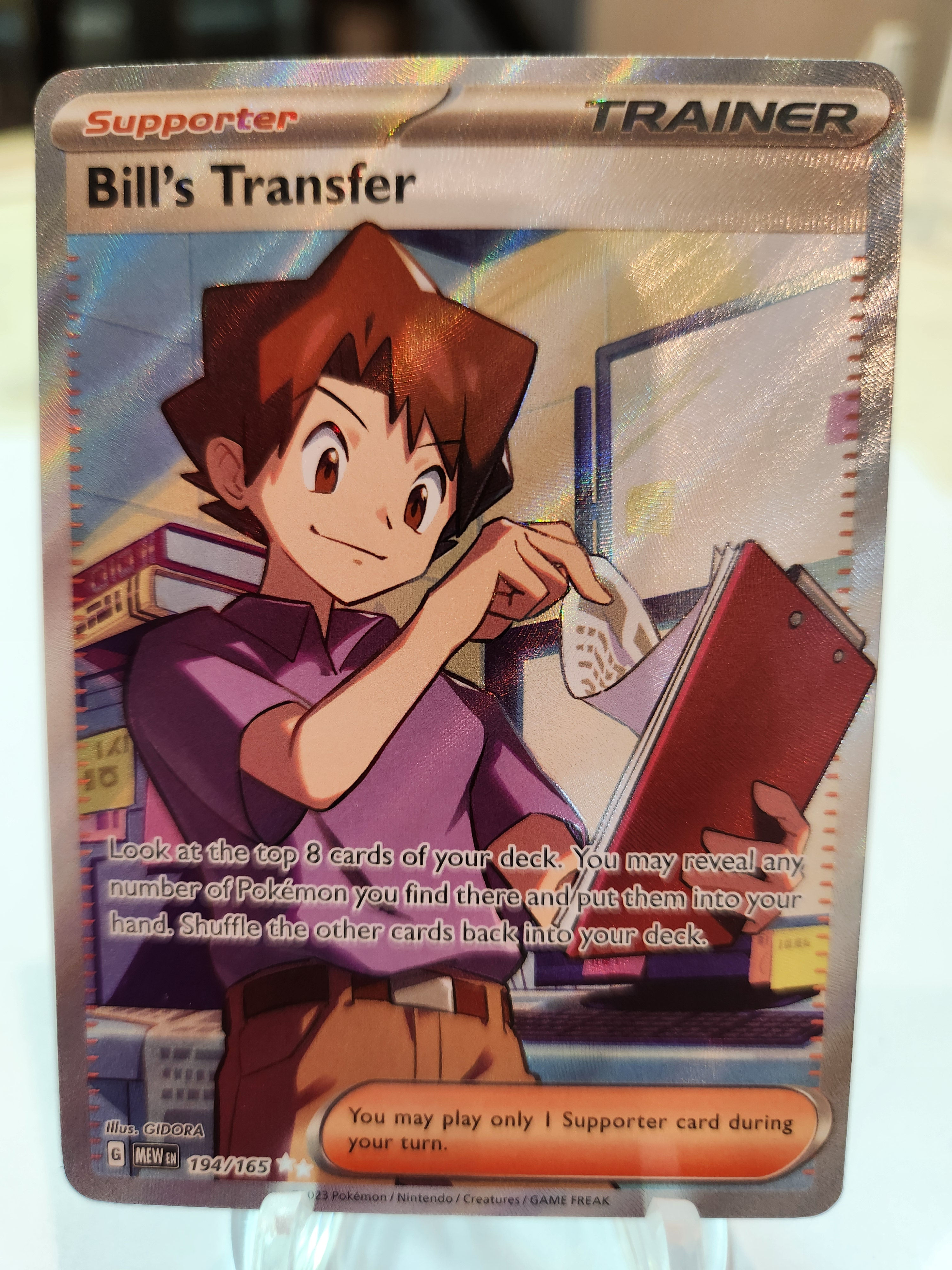 Bill's Transfer 194/165 - 151 - NM