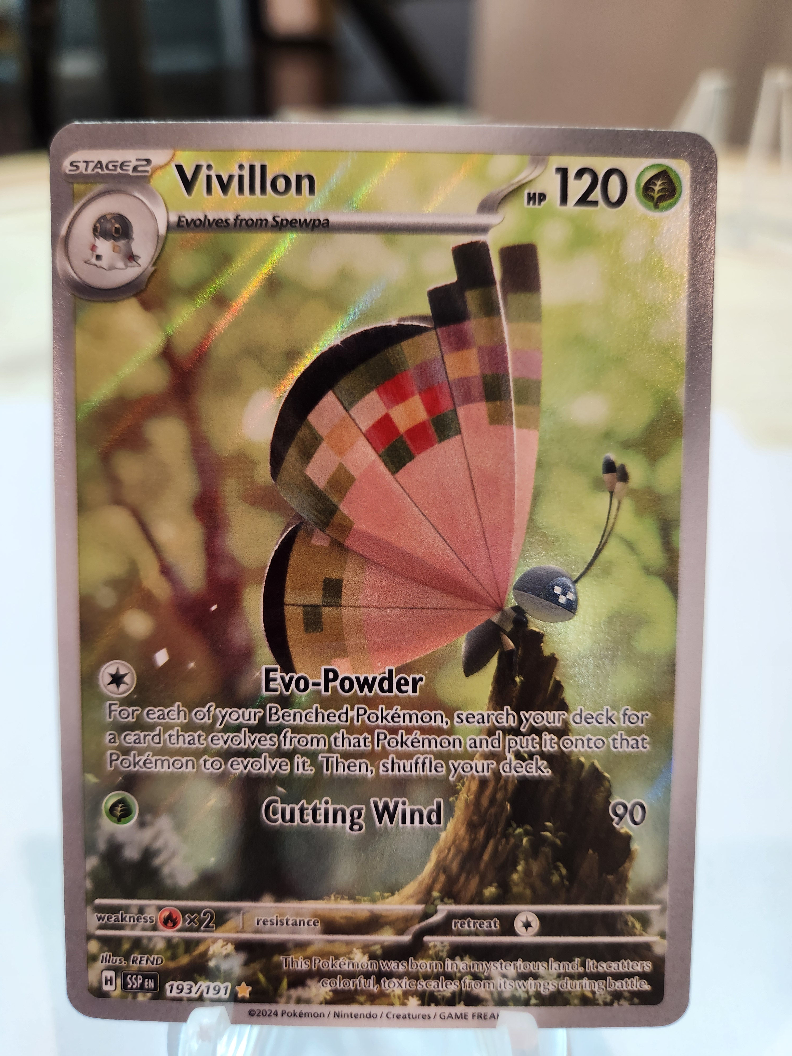 Vivillon 193/191 Surging Sparks NM