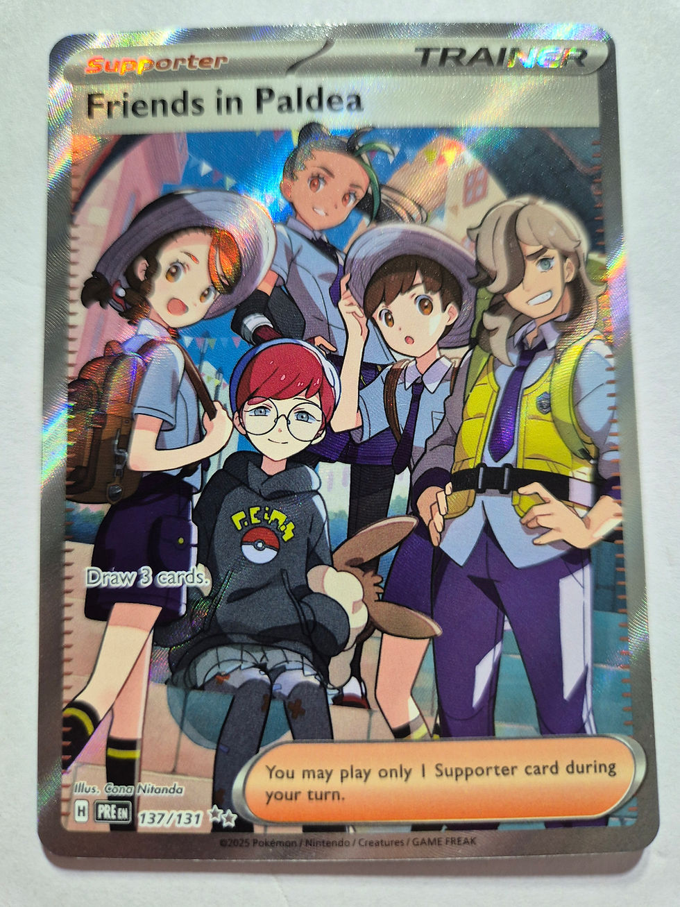 Thumbnail: Friends in Paldea 137/131 Prismatic Evolutions - M/NM