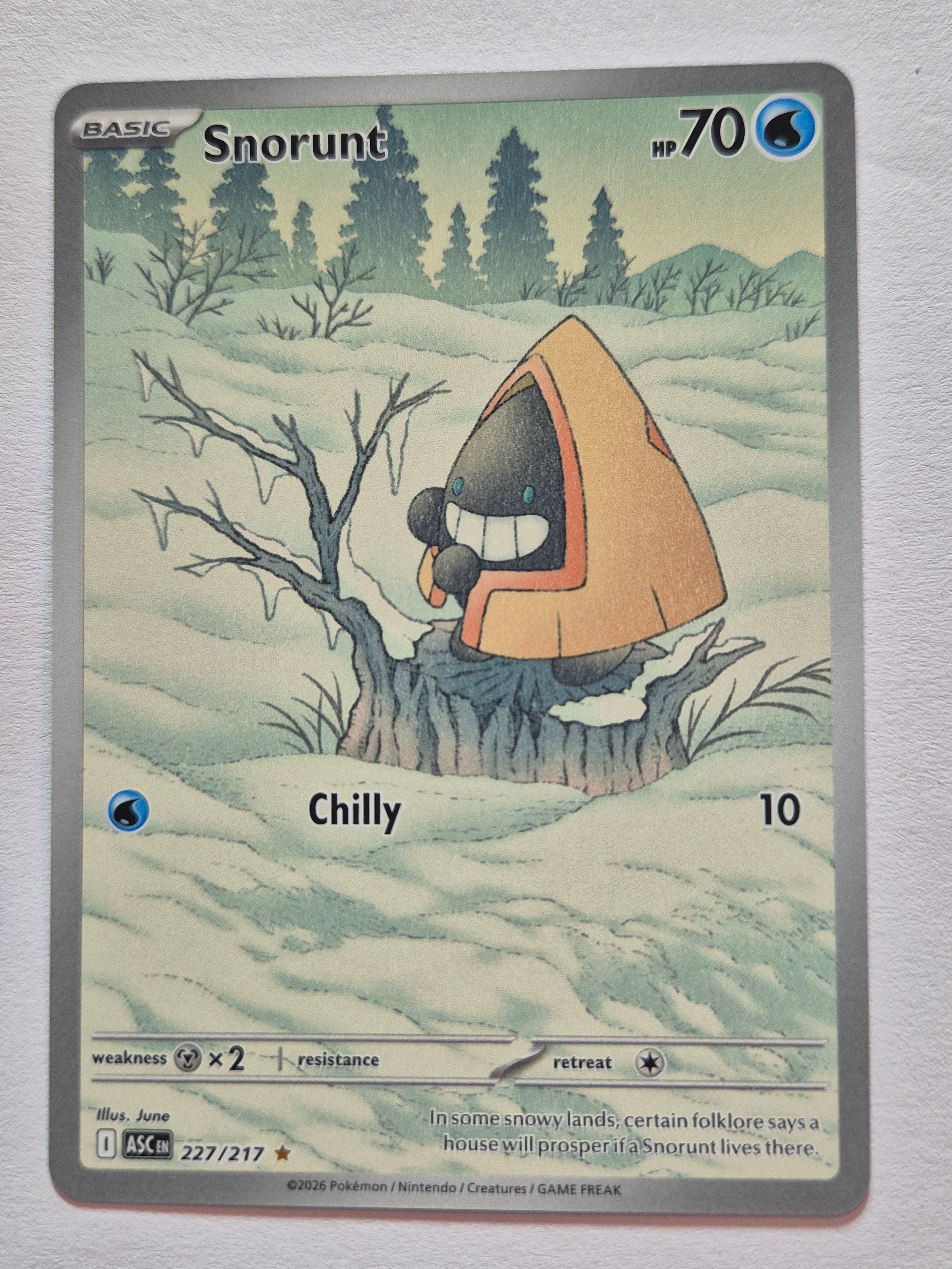 Snorunt 227/217 Ascended Heroes NM