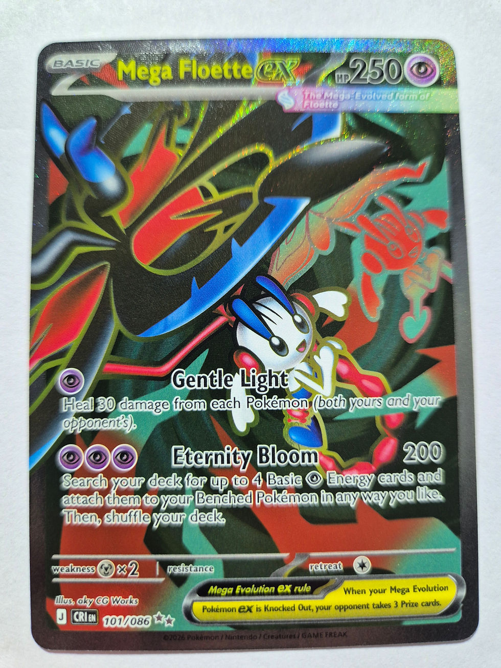 Thumbnail: Mega Floette EX 101/086 Chaos Rising M/NM