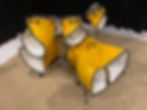 Thumbnail: 2011 Staccato 6_Piece Yellow Drum Set! NOS! Rare!
