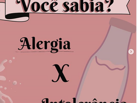 Diferença entre a Alergia e Intolerância ao leite