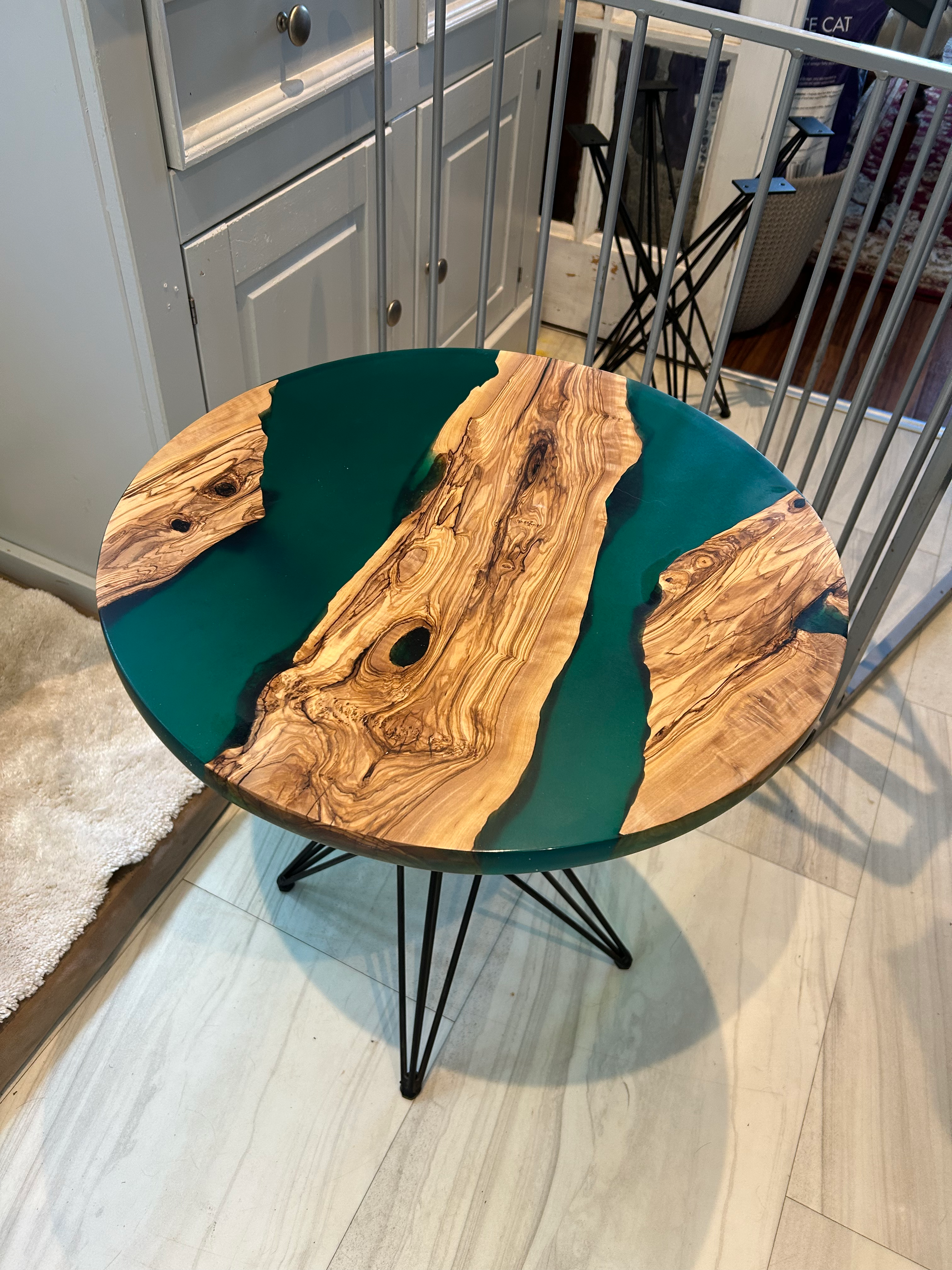 Resin Side Table