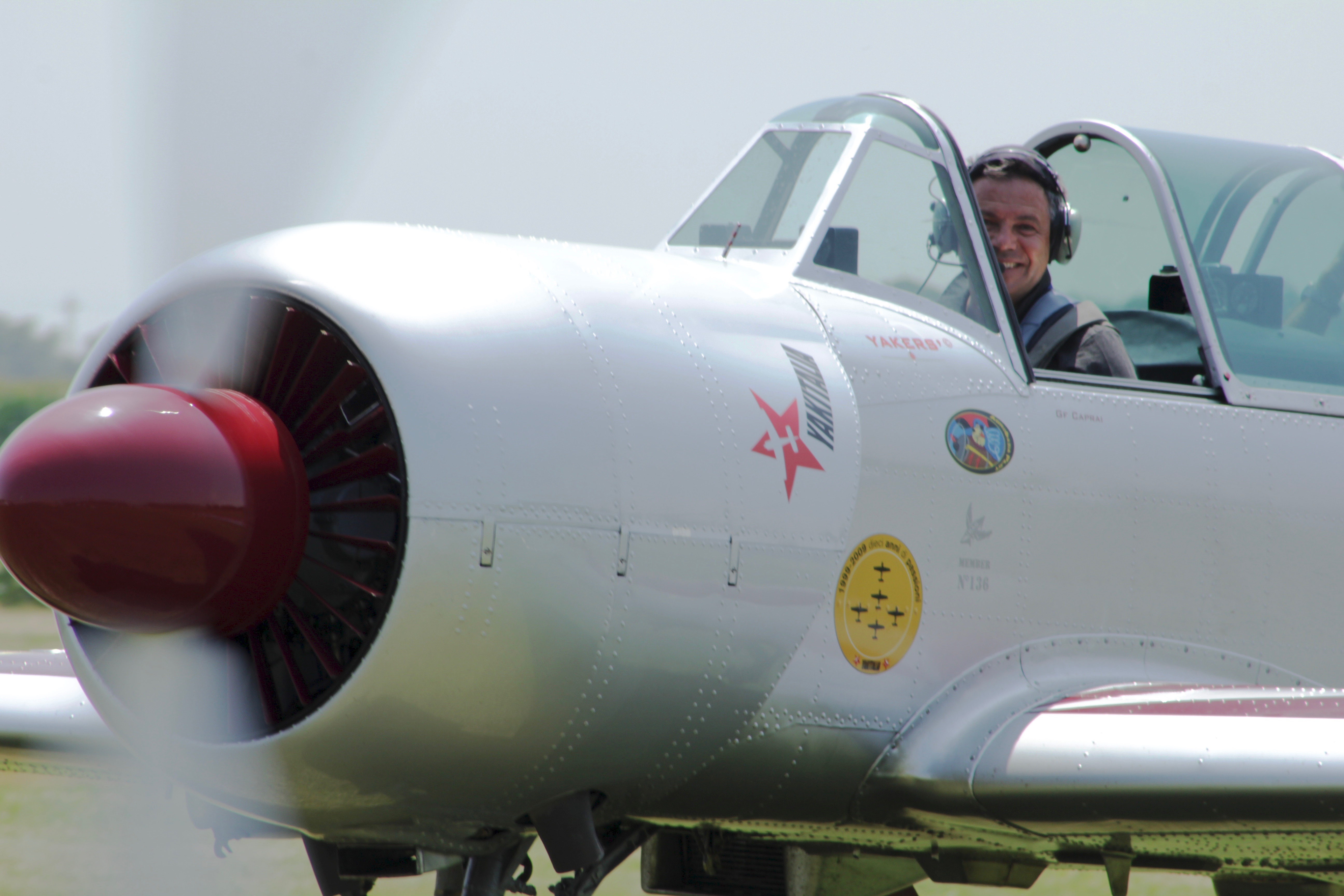 YAK 52, pilota G. Caprai