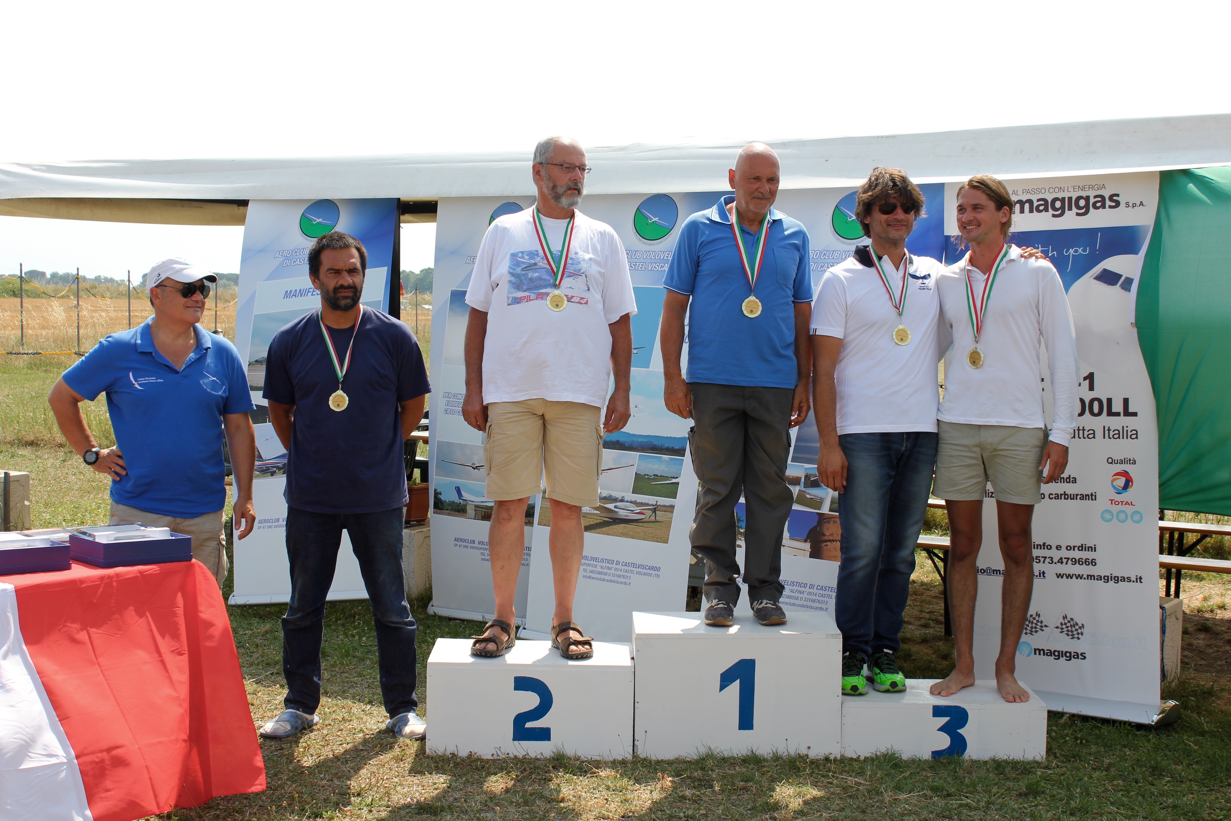volo acrobatico: Premiazione