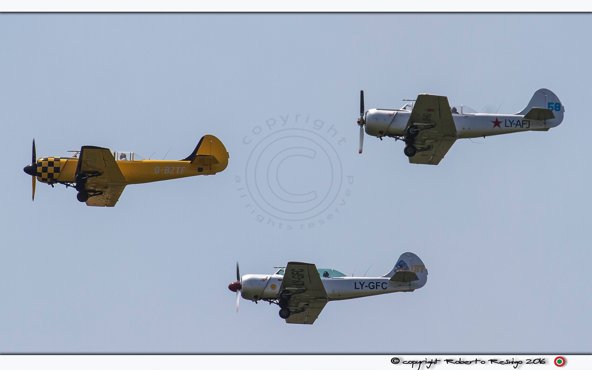 formazione 3 YAK 52