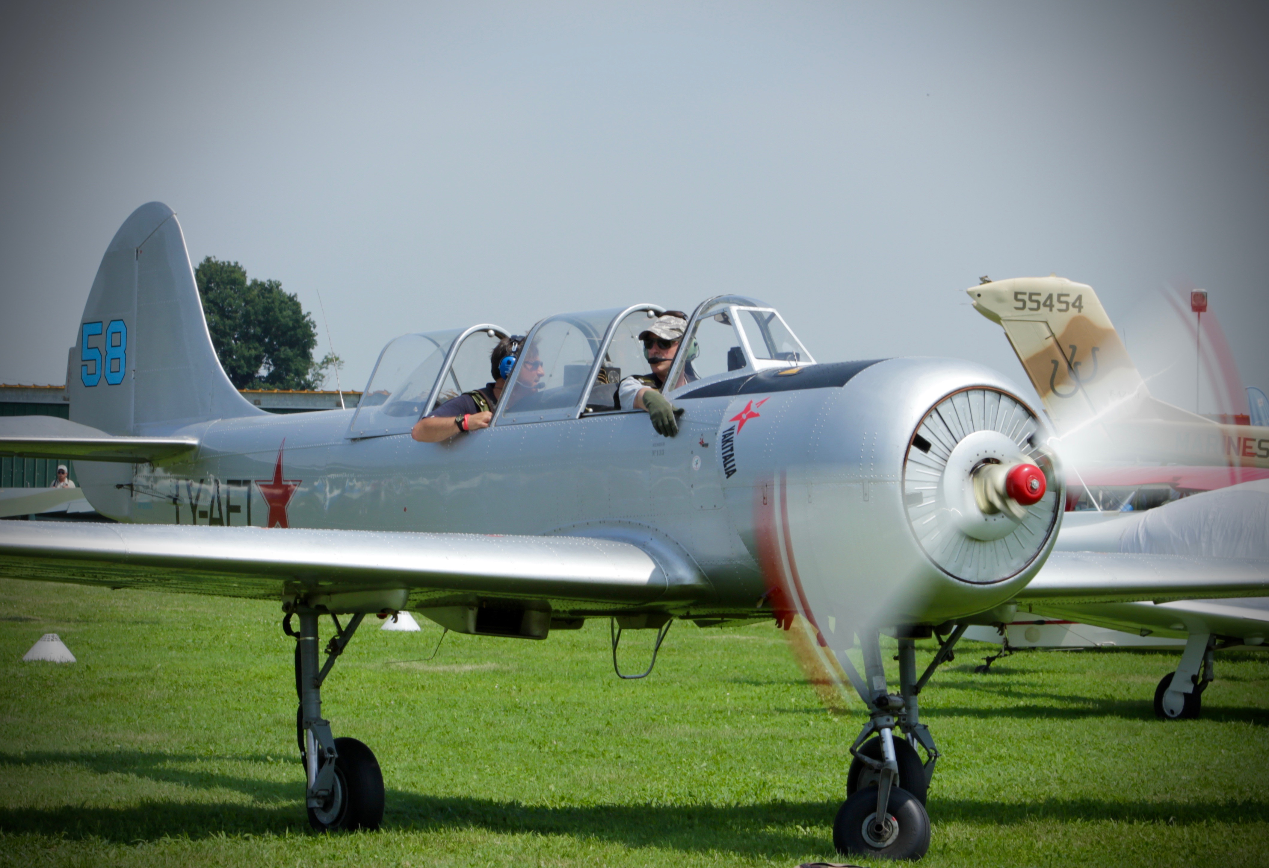 YAK 52, pilota Gian Enrico Buso