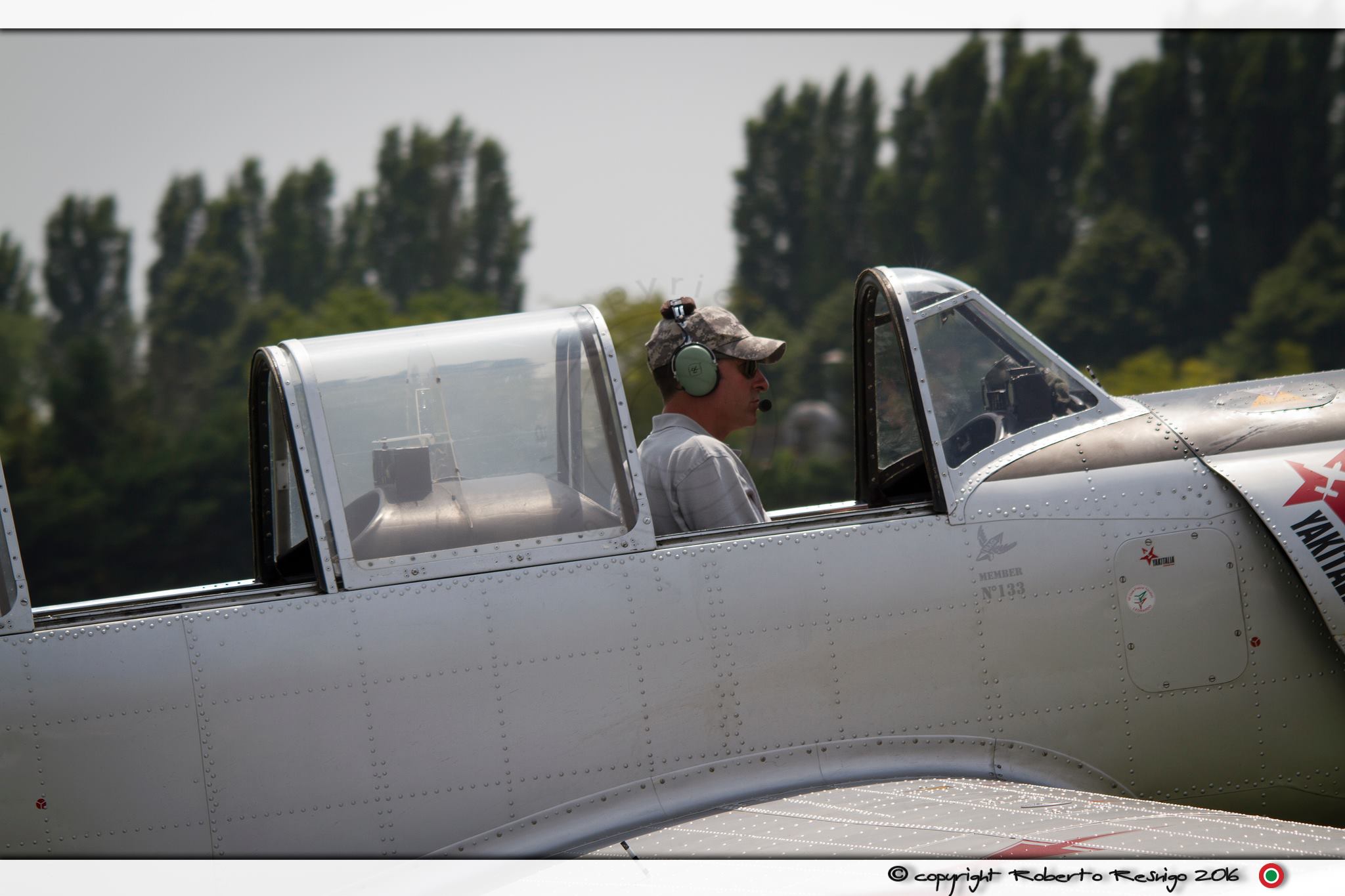 YAK 52, pilota Gian Enrico Buso